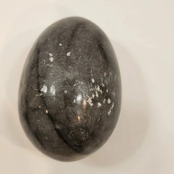 Vintage Marble Alabaster Decorative Stone Eggs Lot Of 5 - Picture 2 of 9